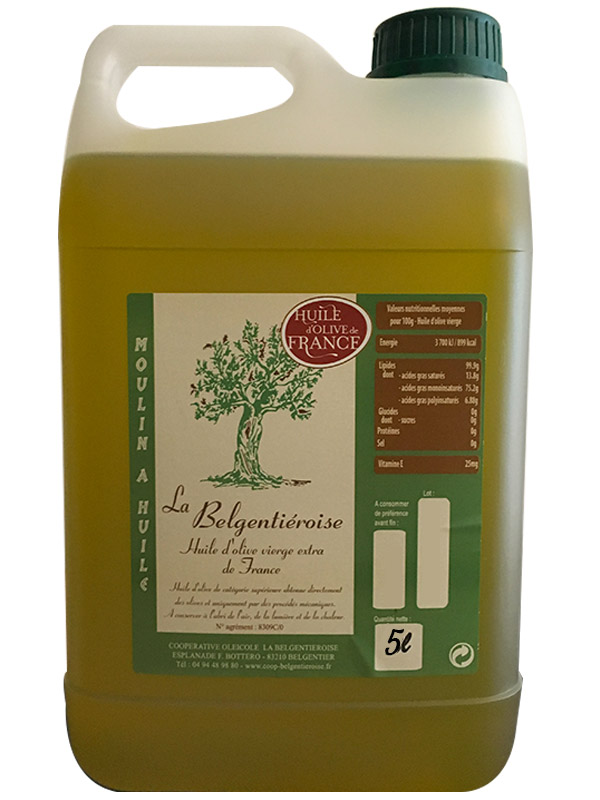 Huile d'olive - Fruité à l'ancienne 0,5L - Moulin à Huile Paradis