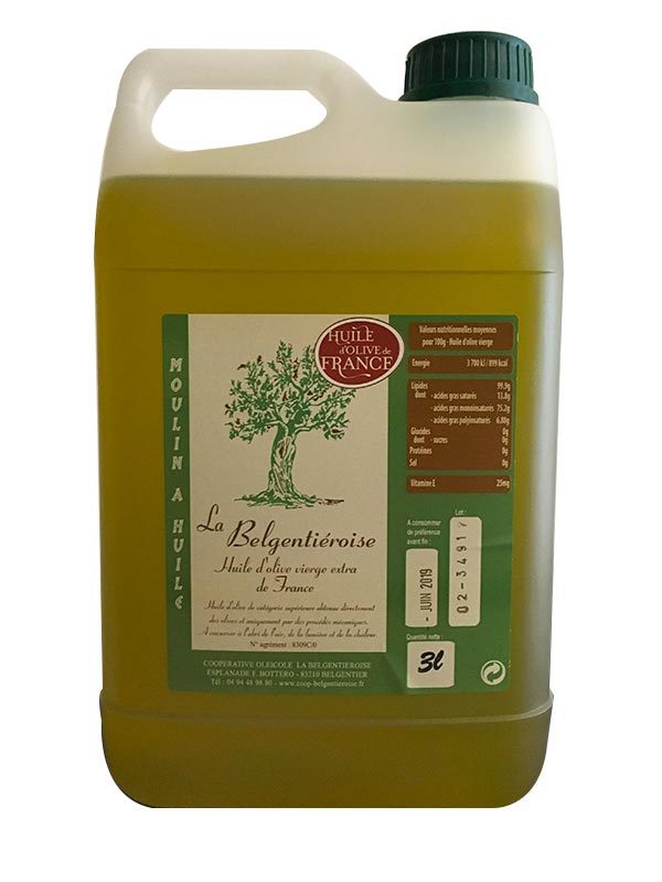 Extra virgin olive oil with subtle taste from France 5L - Extra