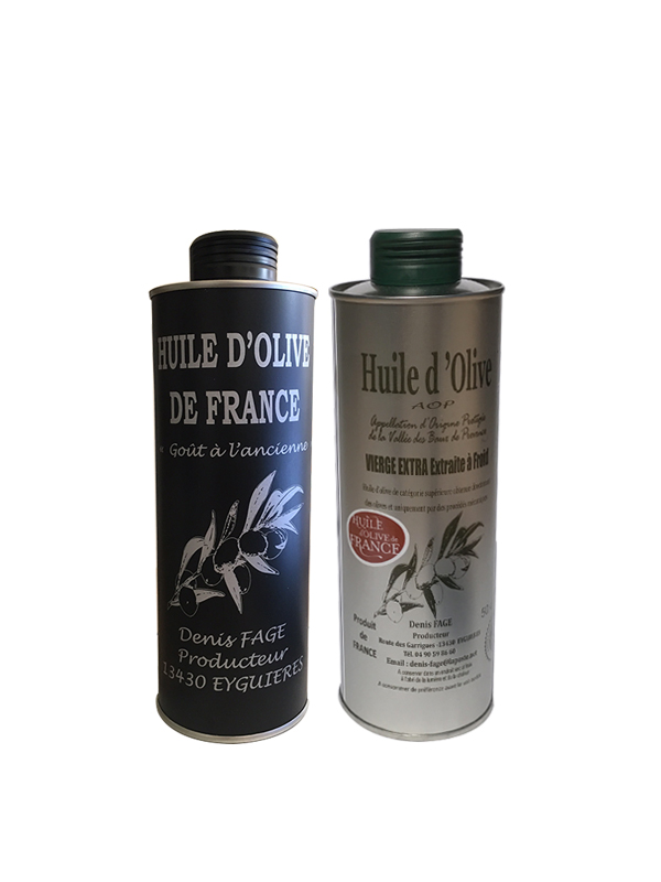 Coffret d'huiles d'olive - 4 Bouteilles | Producteur d'huile d'olive de  Provence | Piémont du Garlaban