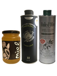 coffret-huile-olive-Fruite-Vert-Ancienne-Miel-france