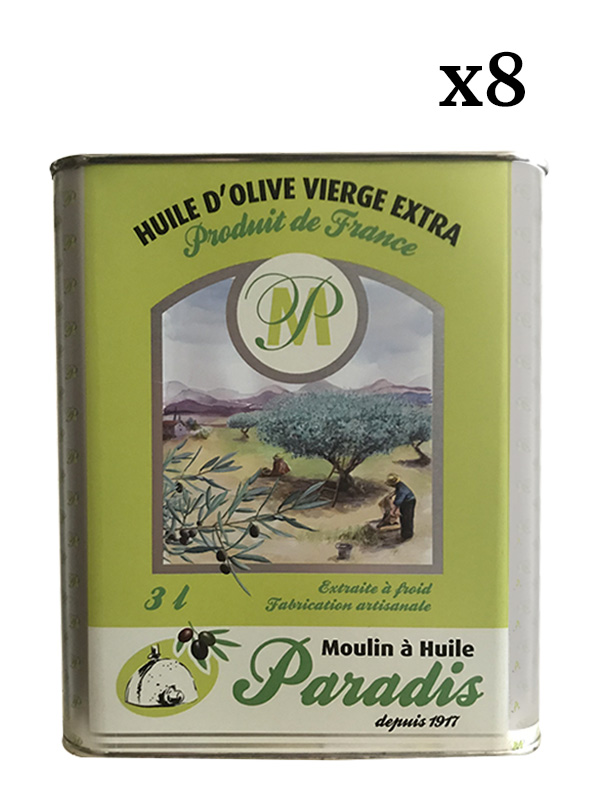 Bidon d'Huile d'Olive 3 Litres