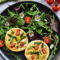 Recipe for mini quiches with tomatoes and asparagus