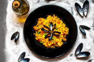 recette paella traditionnelle huile d'olive