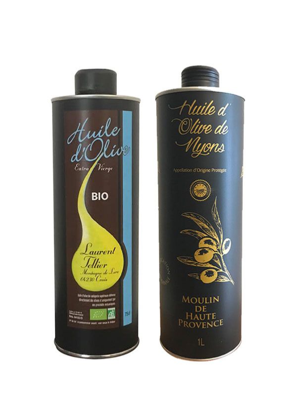 coffret huiles d'olive bio France