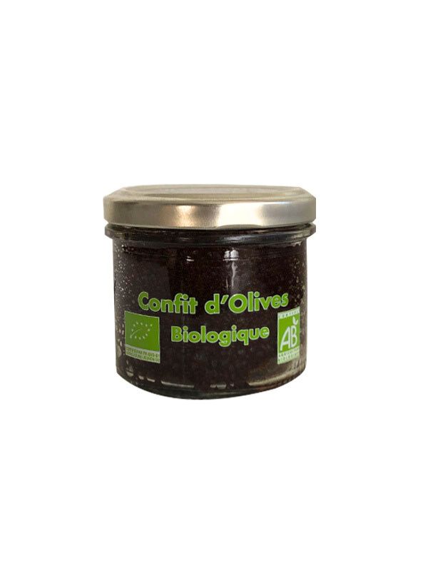confit d'olives noires BIO