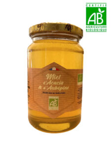 miel d'acacia et aubépine