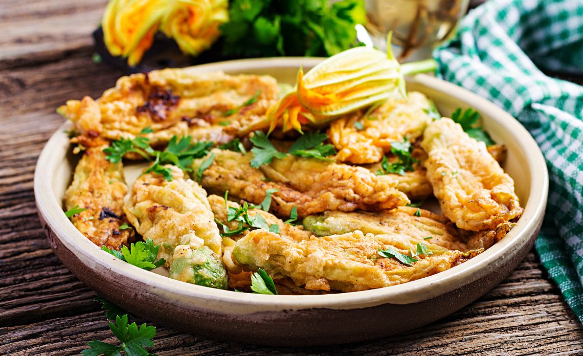 recette beignets de fleurs de courgette